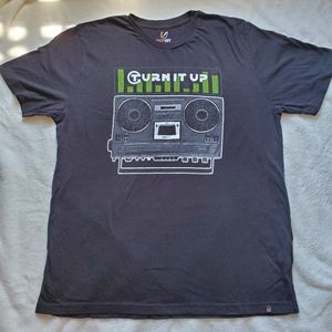 Amplify XXL mens Crewneck tshirt black